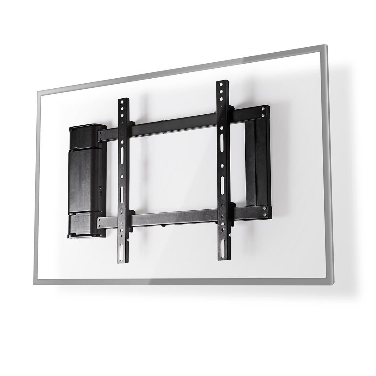 Motorized TV Wall Mount | 32"-60" Up to 40 kg 90° Rotation Angle Remote Control