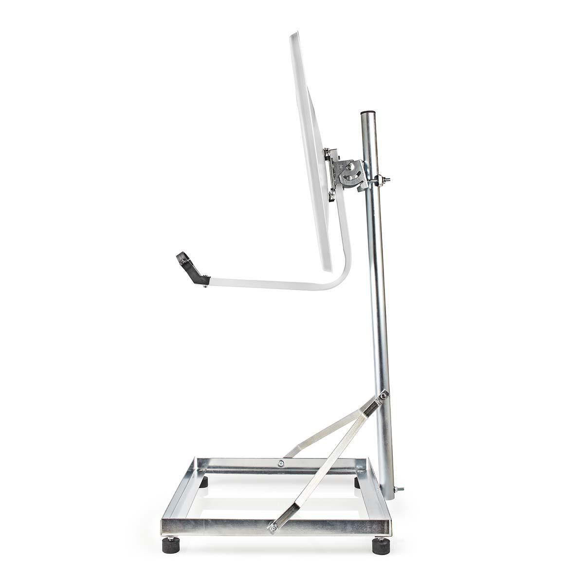 Soporte de Antena Parabólica Para Balcón | Circunferencia Máxima la Antena: 90 cm 1 x 50 Acero