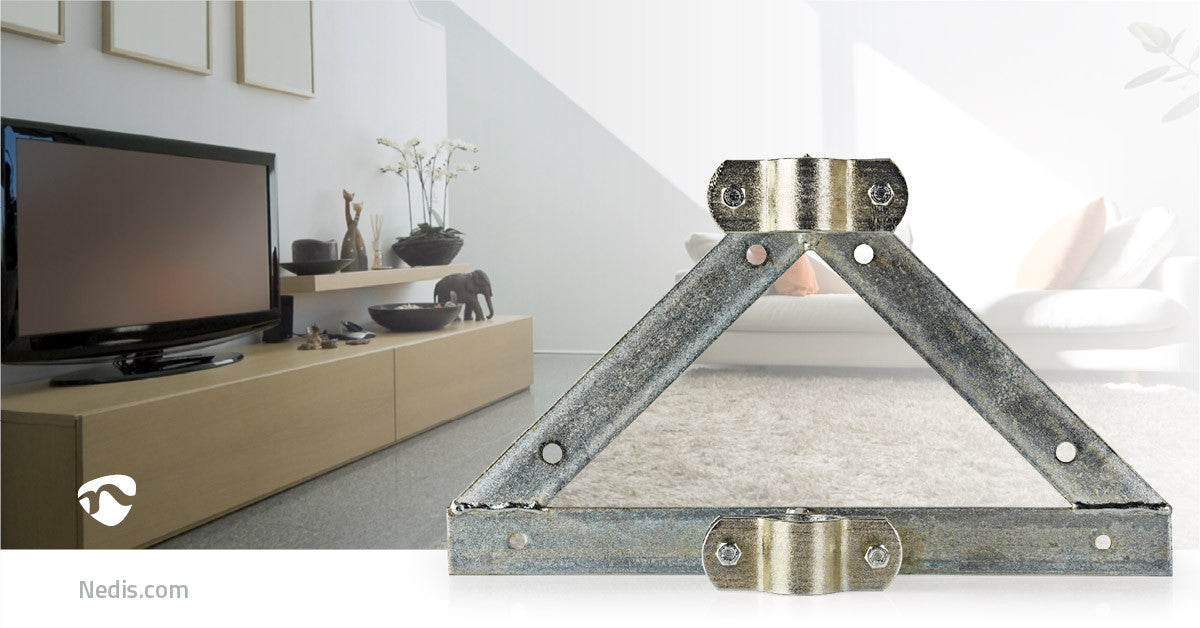 Wall Mount For Satellite Dish | Mast Diameter: 32-42 mm 90 Distance To The Steel Accessories