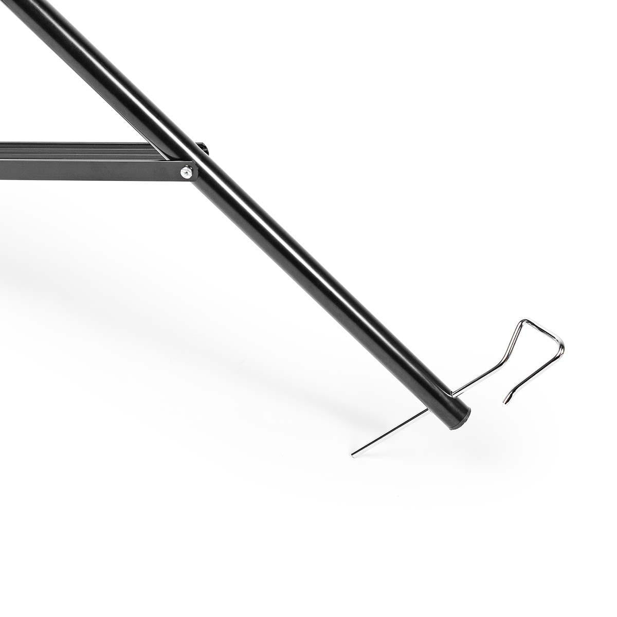 Tripod for satellite dish | Maximum antenna circumference: 100 cm Max height: 1.4 m Black Aluminum Accessories