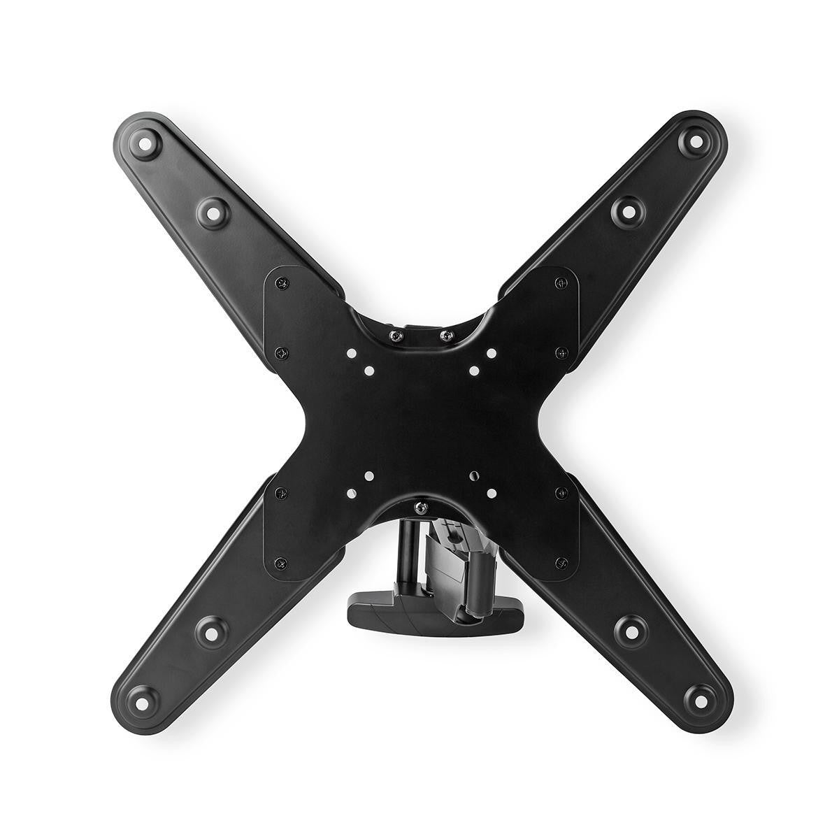 Vertical Wall Mount TV Bracket | 23-55" 30 kg Vertical Movement: 0-345 mm 61 565 0-180° 3 Pivot Points Steel / Plastic Black