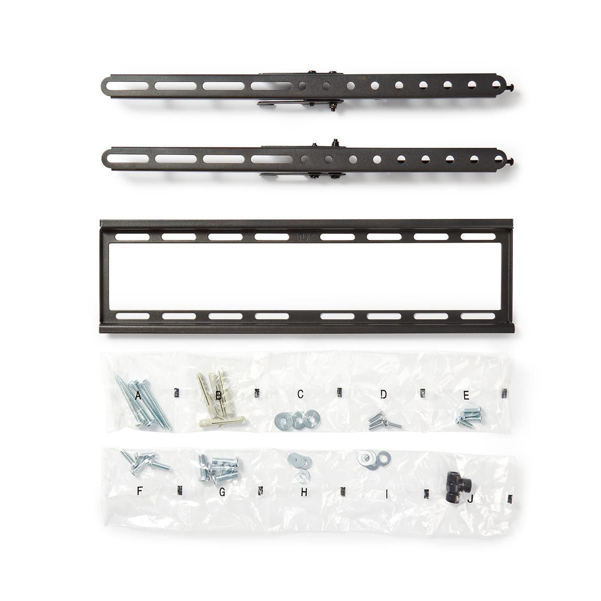 Suporte de parede inclinável para TV | 23-55" até 35 kg 20° 38 mm Aço preto