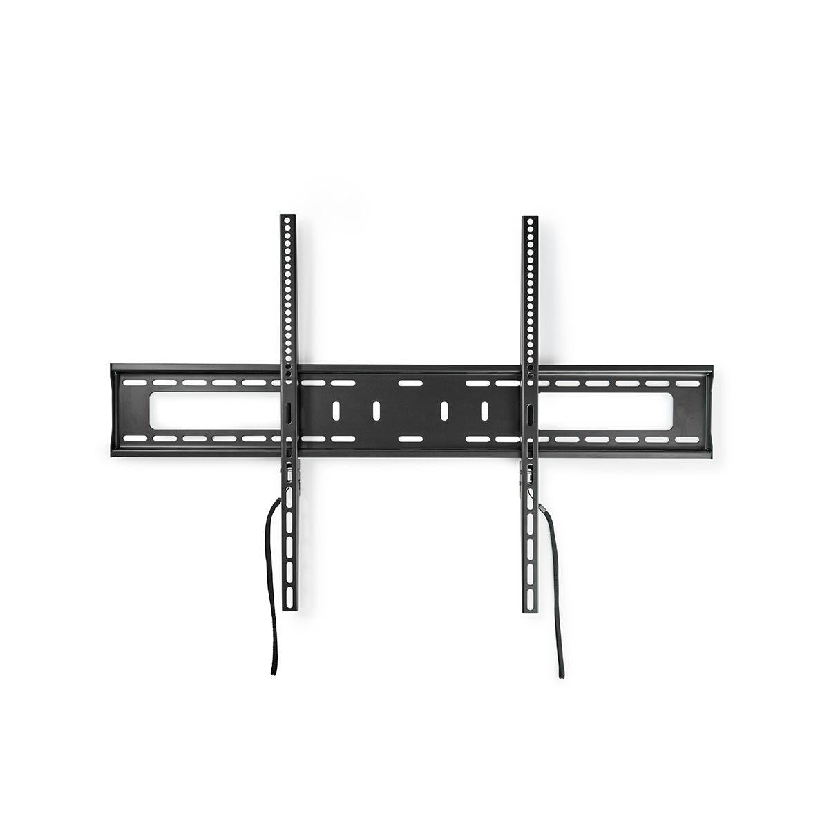 Fixed Wall Mount TV Bracket | 60-100" Maximum Compatible Screen Weight: 75 kg Minimum Distance from Wall: 30.5 mm Steel / Metal Black
