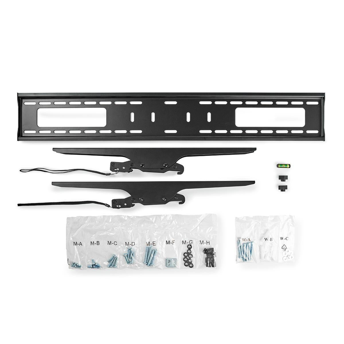 Tilting TV Wall Mount | 60-100" Up to 75 kg 5° 85 mm Black Steel