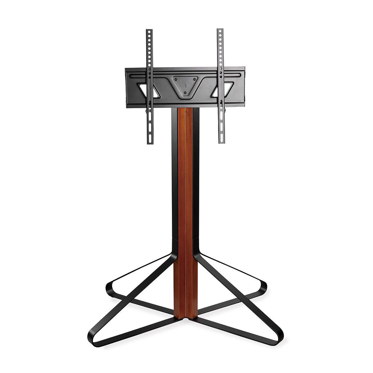 TV Floor Stand | 49-70 " 40 kg V-vorm Design 43 - 65 35 Fixed Design Steel / Aluminum Black TV Stands