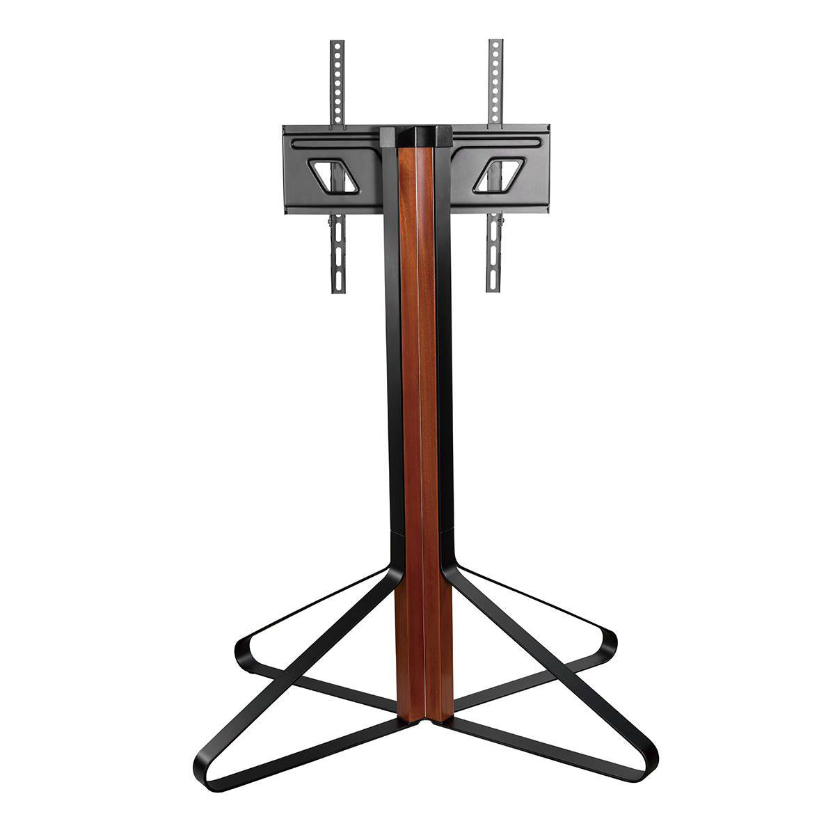 TV Floor Stand | 49-70 " 40 kg V-vorm Design 43 - 65 35 Fixed Design Steel / Aluminum Black TV Stands