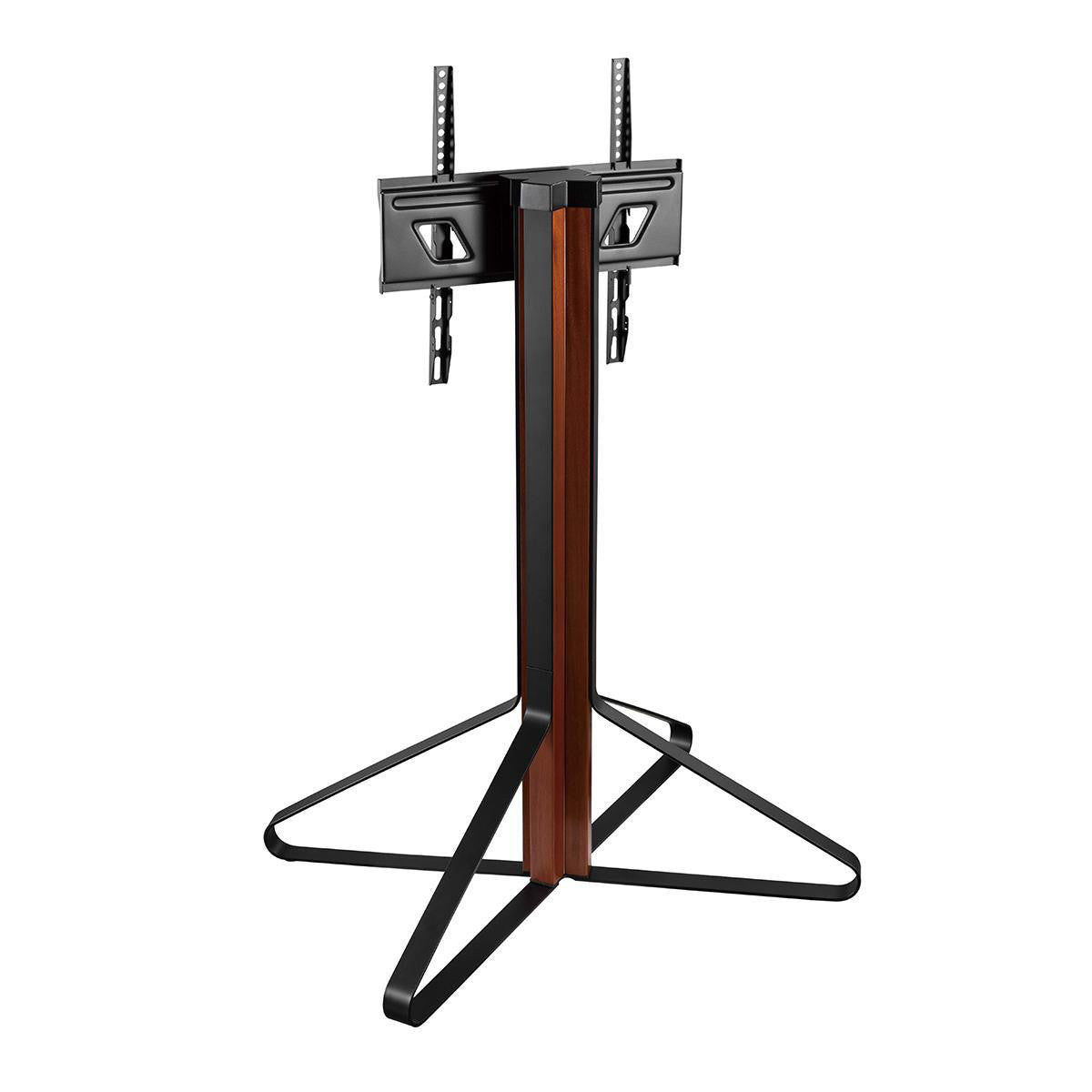 TV Floor Stand | 49-70 " 40 kg V-vorm Design 43 - 65 35 Fixed Design Steel / Aluminum Black TV Stands