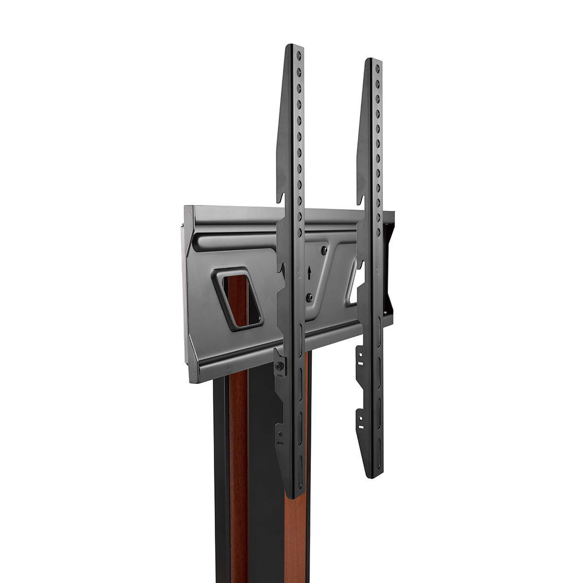 TV Floor Stand | 49-70 " 40 kg V-vorm Design 43 - 65 35 Fixed Design Steel / Aluminum Black TV Stands