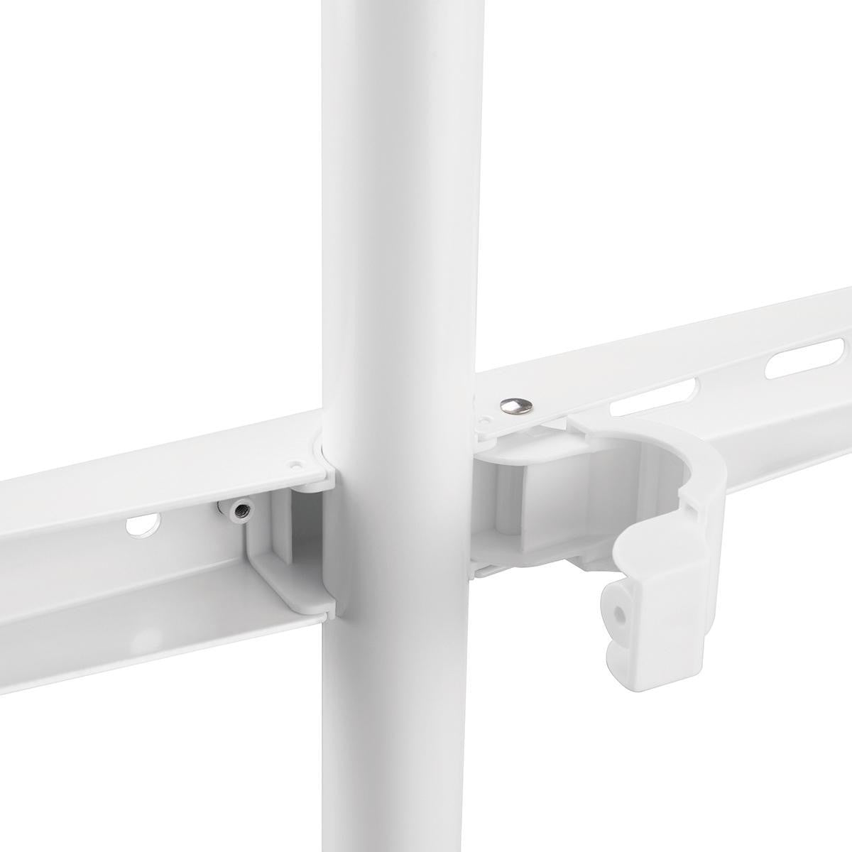 TV Floor Stand | 49-70" 40kg V-vorm Design 50 - 65 35 Scandinavian Design Rotatable Anti-tilt Strap Snap-on Closure Ac