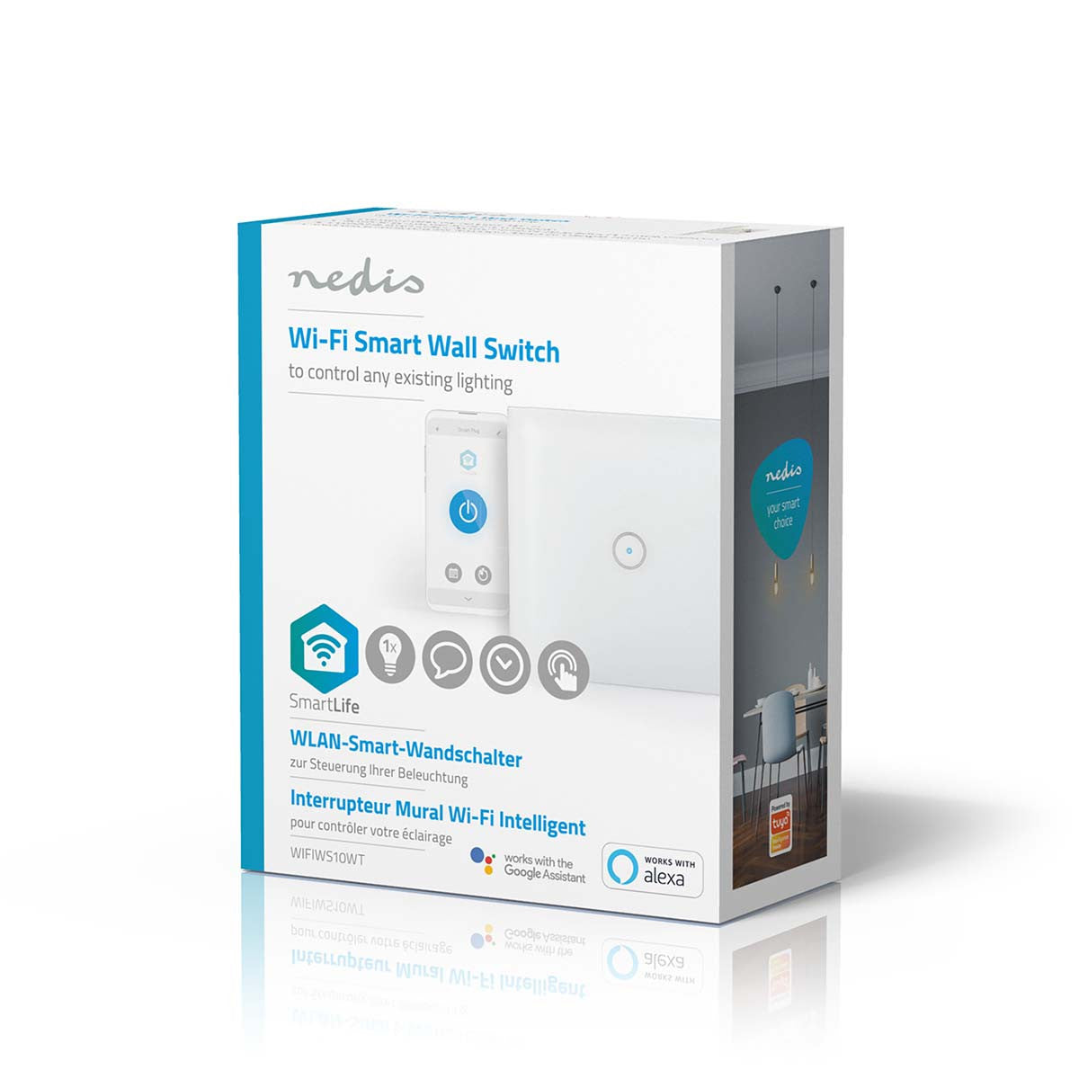 Smart Light Switch with Wi-fi | Individual