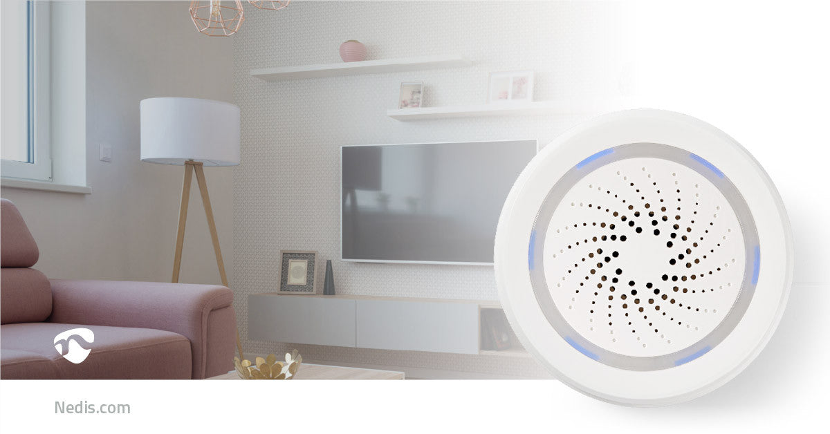 Smart Siren with Wi-Fi | 85 dB Alarm or Doorbell