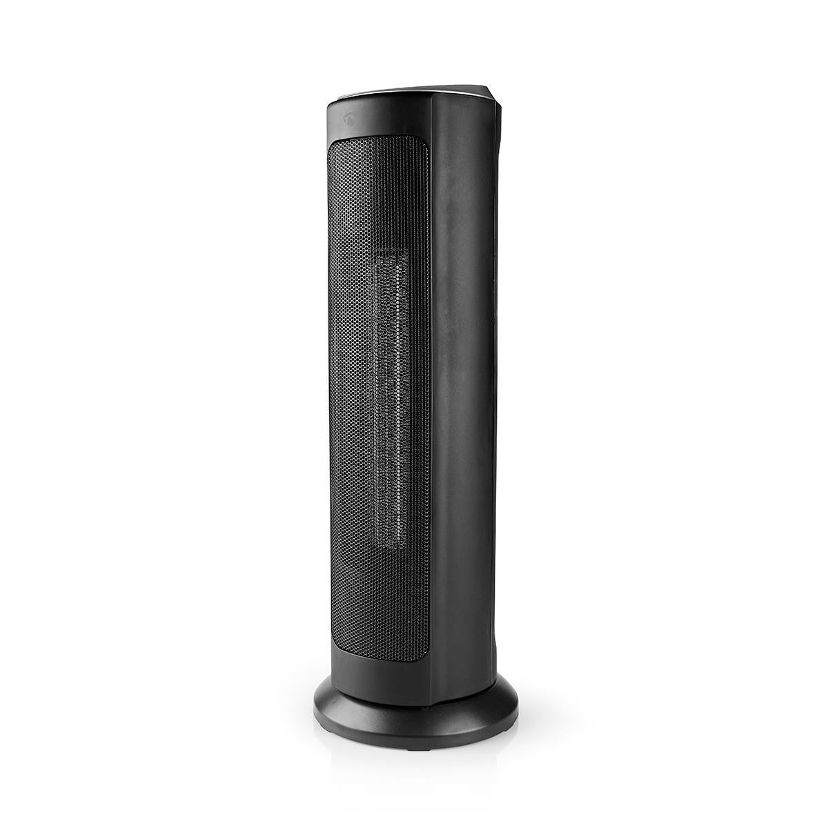 Calefactor de Aire Wi-fi Inteligente en Torre | Termostato 1200 y 2000 W Negro