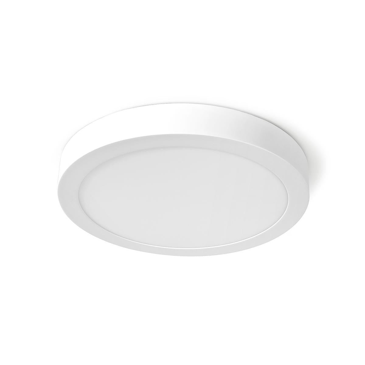 Luz de Techo Wi-fi Inteligente | Redonda Diámetro 30 cm Blanco Cálido a Frío 1200 lm 18 W Diseño Compacto Aluminio