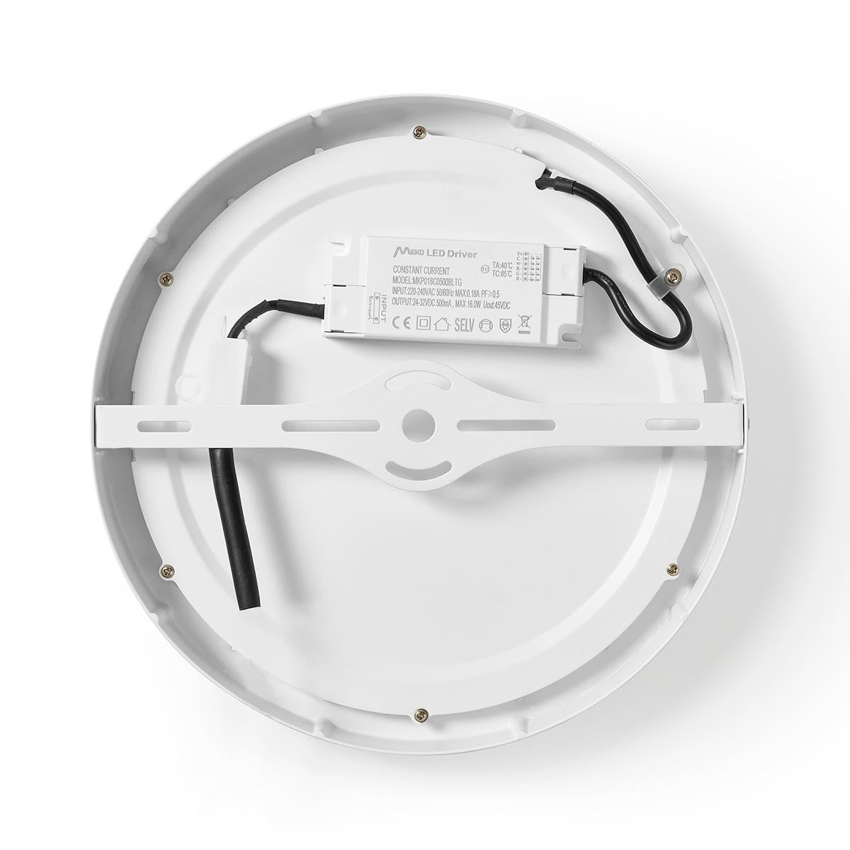 Luz de Techo Wi-fi Inteligente | Redonda Diámetro 30 cm Blanco Cálido a Frío 1200 lm 18 W Diseño Compacto Aluminio