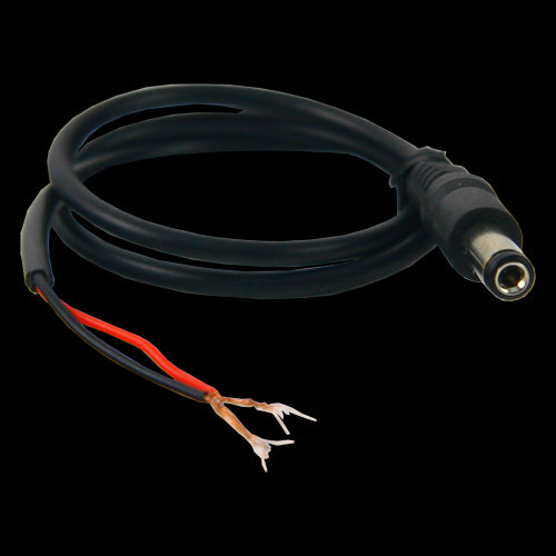 Cabo Safire paralelo vermelho/preto com 400 mm de comprimento com terminais positivo/negativo.