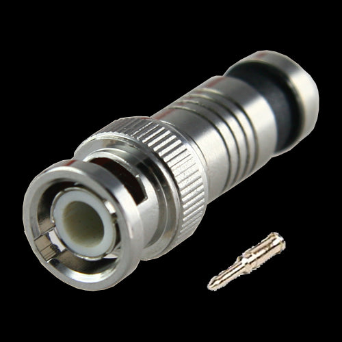 Quick Compression BNC Connector Compatible with Rg59 and Con115crim 38 mm (Fo) 10 (An) 11 g
