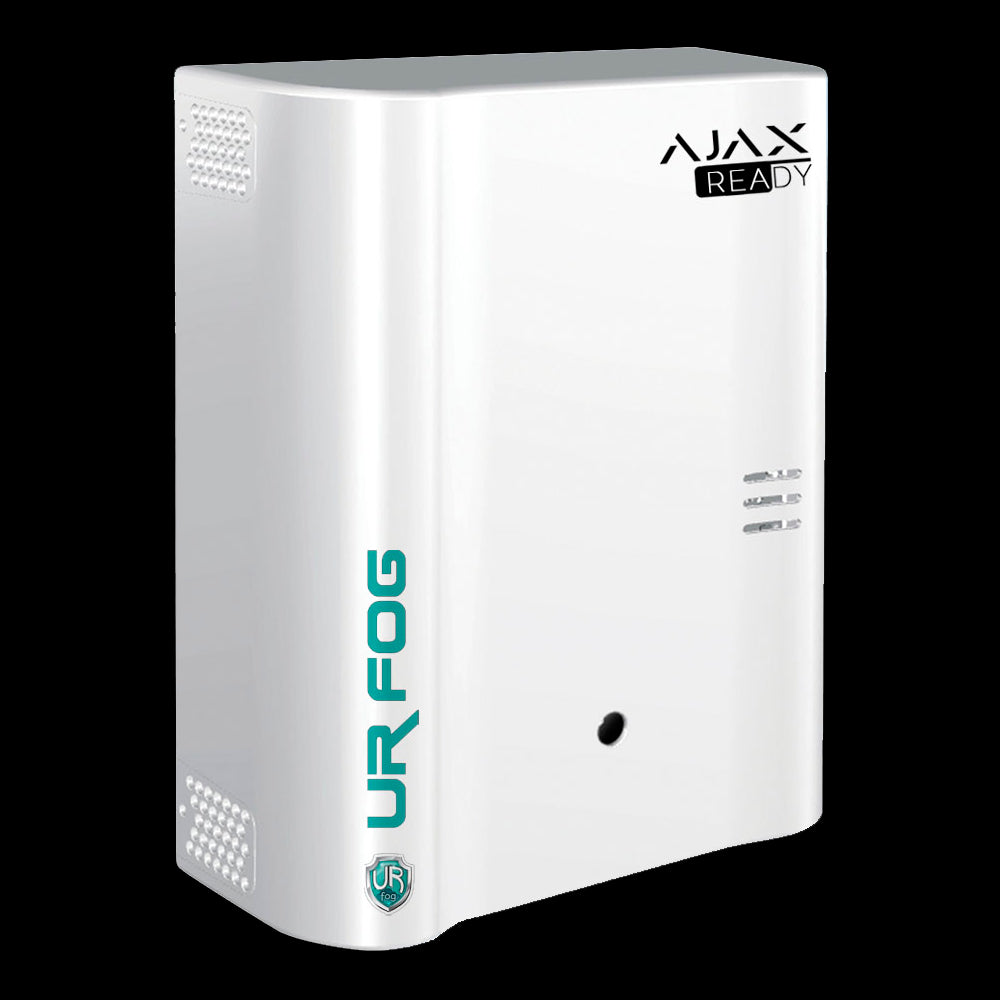 Urfog Ajax Ready - Gerador de nevoeiro com 2 relés integrados (ativação e disparo) Até 400 m³ sem visibilidade Consumo de energia muito baixo