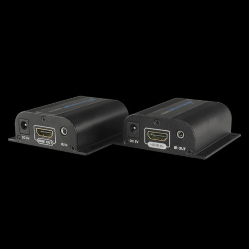 Active HDMI Extender - Transmitter and Receiver Range 60 m Over UTP Cat 6 Cable Up to 1080p DC 5 V Power Supply