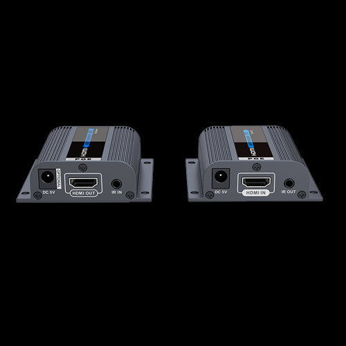 Active HDMI Extender - Transmitter and Receiver Range 40 m / Up to 1080p Over UTP Cat 6 Cable DC 5 V Power in PoE