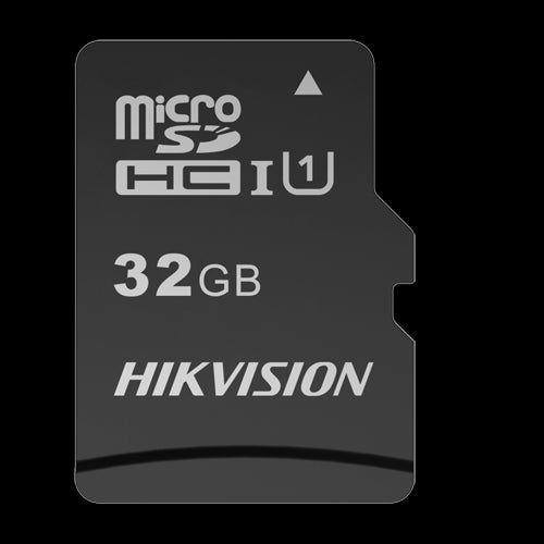 Cartão de memória Hikvision - Capacidade de 32 GB, Classe 10 U1, até 300 ciclos de gravação, FAT32, ideal para telemóveis, tablets, etc.