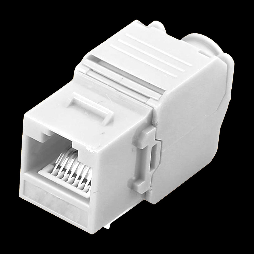 Connector for UTP Cables - RJ45 Output Compatible Category 5E Easy Installation without Tools Low Loss K