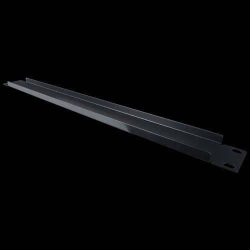 Blank Cover for Standard 19" Rack - 1U Size - Black Color