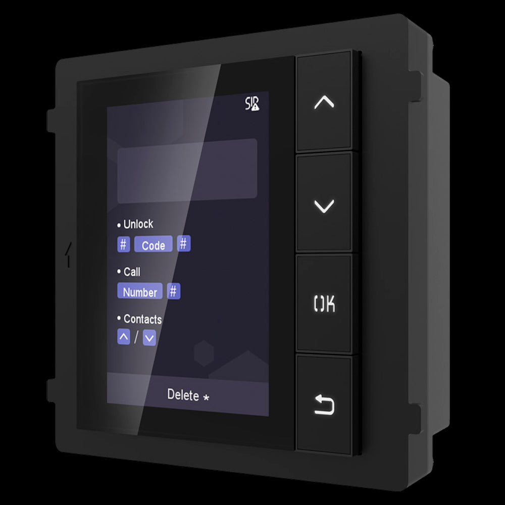 Safire Extension Module - 3.5" LCD Screen Navigation Button Panel Storage 500 Contacts Suitable for Outdoor IP65 Mounting