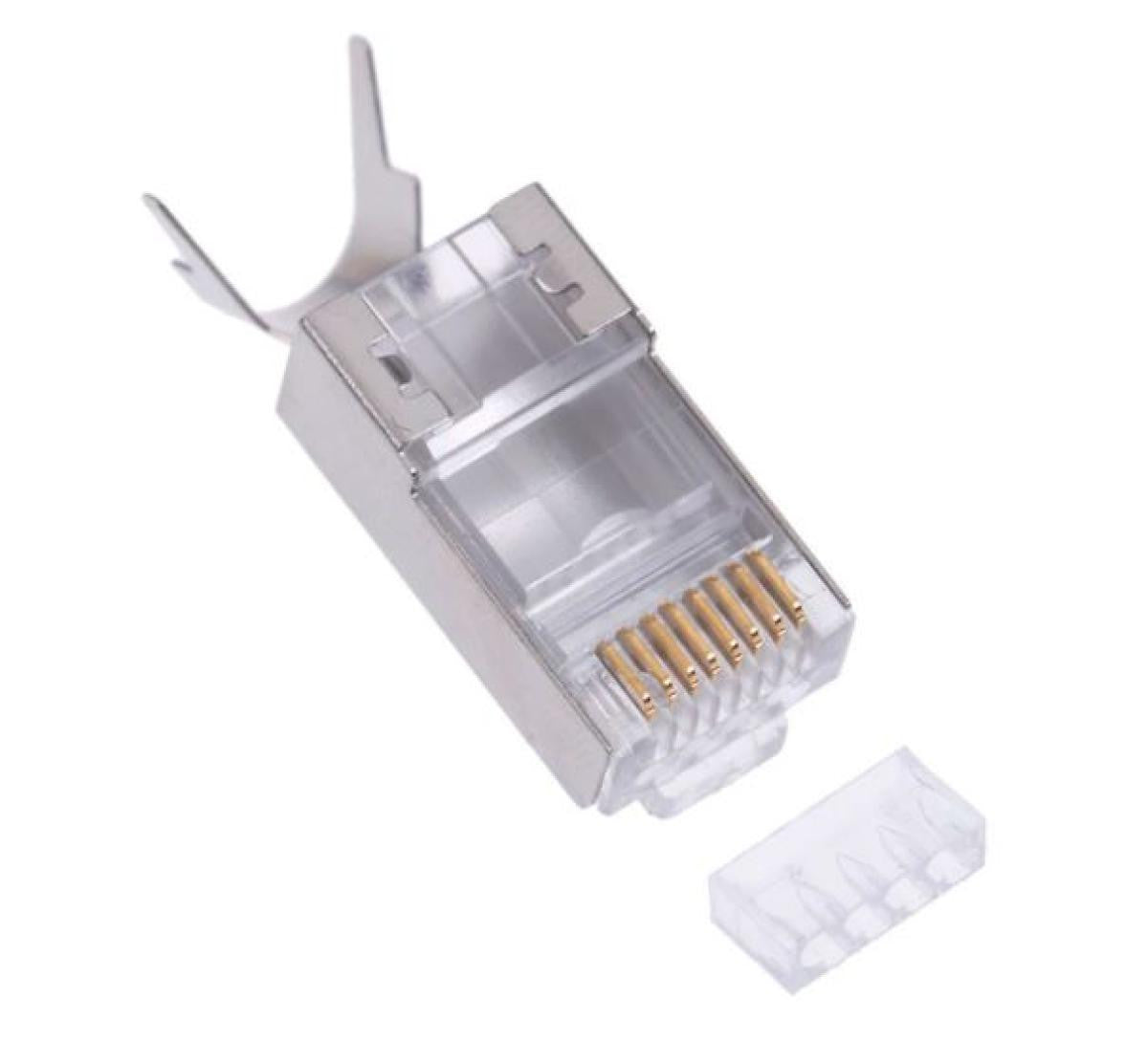 10 RJ45 Connectors for FTP CAT 7 Cables