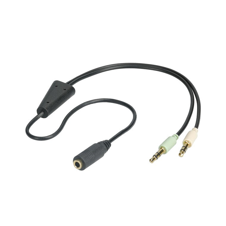 Adaptador de audio (auriculares > portátil)