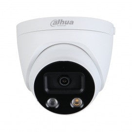 IP Dome H265 AI 5M DN Smart WDR Starlight Ir50m + LED White Light 2.8mm Ip67 PoE SD Audio MIC I/O