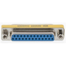 Adaptador D-sub de 25 pinos fêmea-para-fêmea