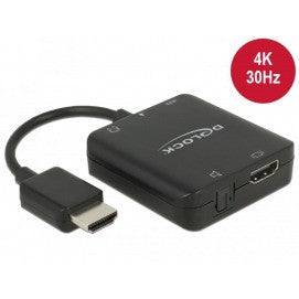 Extrator de áudio HDMI compacto 4K 30Hz