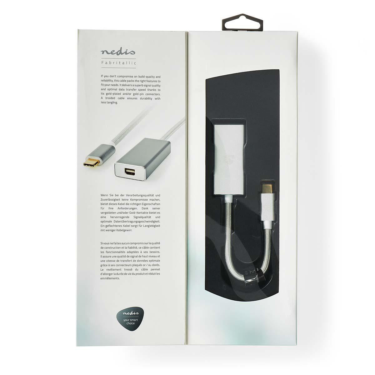 USB 3.2 Gen 1 | USB-C™ Macho | Mini DisplayPort Hembra | 0.20 m
