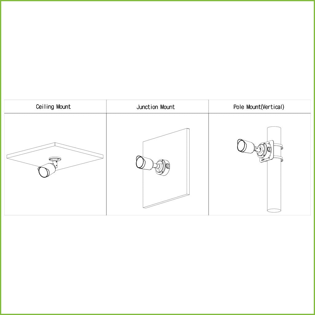 Tubular HDCVI 4IN1 2M 1080P DN ICR IR30m 0Lux 3.6mm IP67 AUDIO MIC
