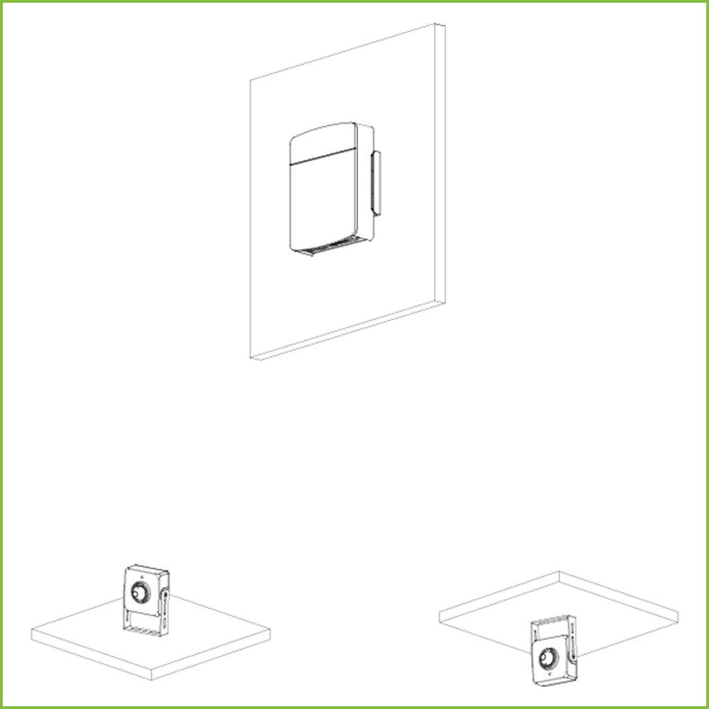 Mini câmara IP H265 com orifício para pinos, 2M DN WDR, 2,8mm IVS, entrada/saída de áudio + unidade principal AI.