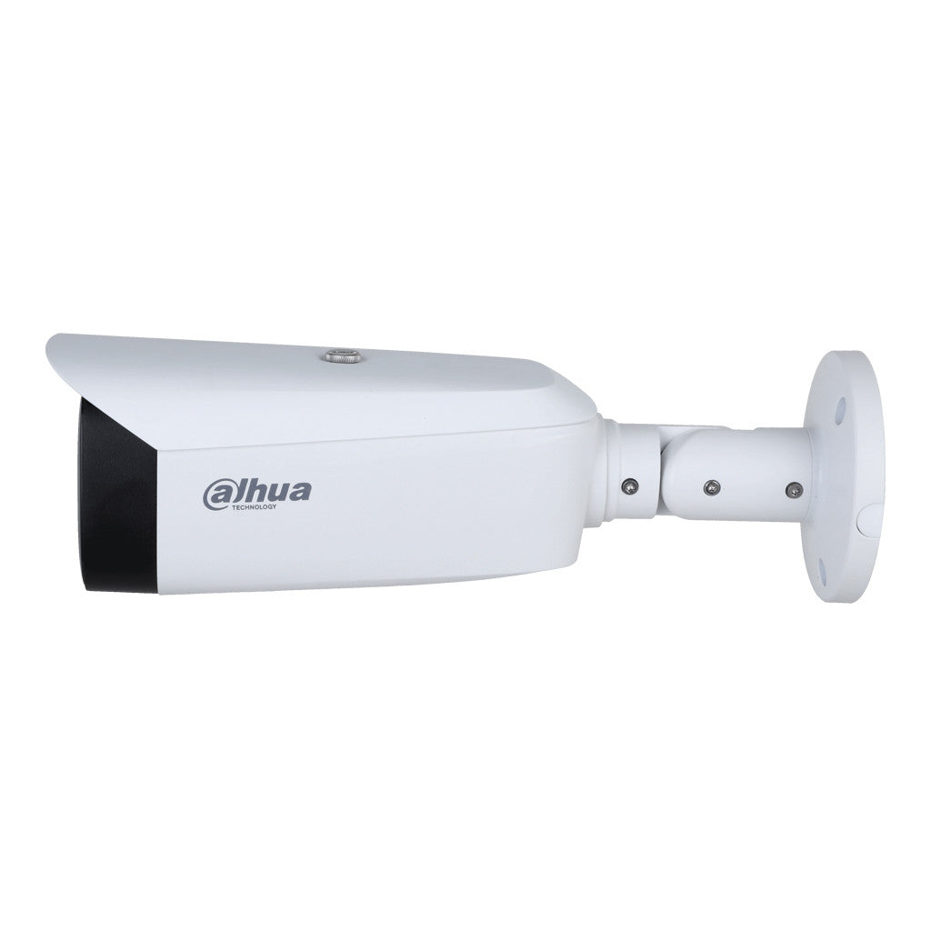 Tubular IP H265 8M FULL COLOR WDR140dB Starlight LED60m 3,6mm IP67 ePoE SD MIC ÁUDIO E/S AI
