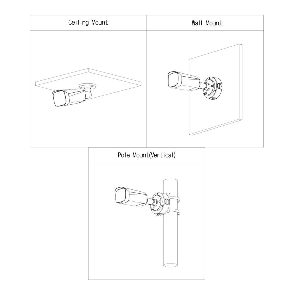Tubular IP H265 8M FULL COLOR WDR140dB Starlight LED60m 3,6mm IP67 ePoE SD MIC ÁUDIO E/S AI