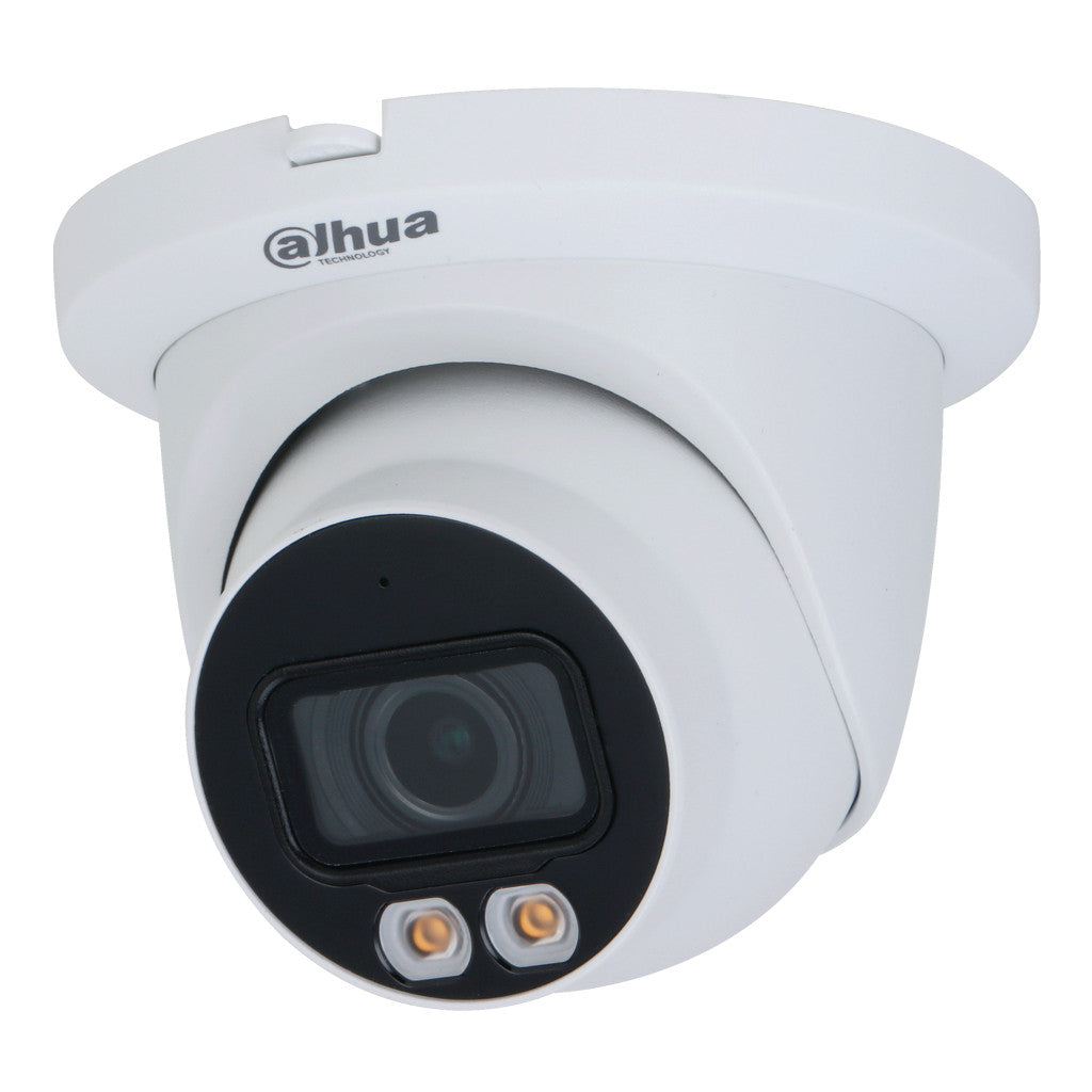 H265 IP Dome 4M FULL COLOR 2.0 WDR 140dB Starlight LED30m 2.8mm IP67 ePoE SD MIC AI