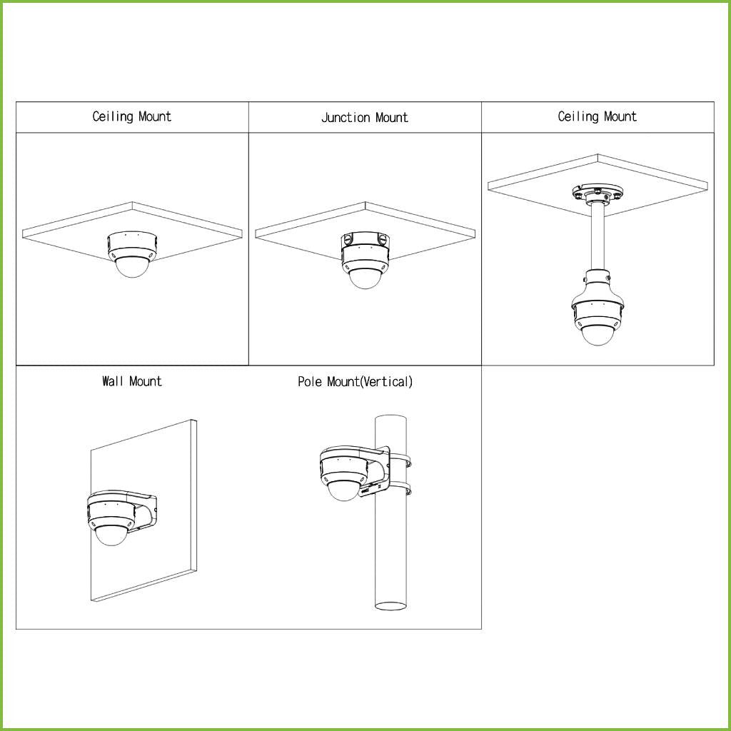 H265 IP Dome 4M FULL COLOR 2.0 WDR 140dB Starlight LED40m 2.7-12VFM IK10 IP67 ePoE ÁUDIO MIC I/O AI