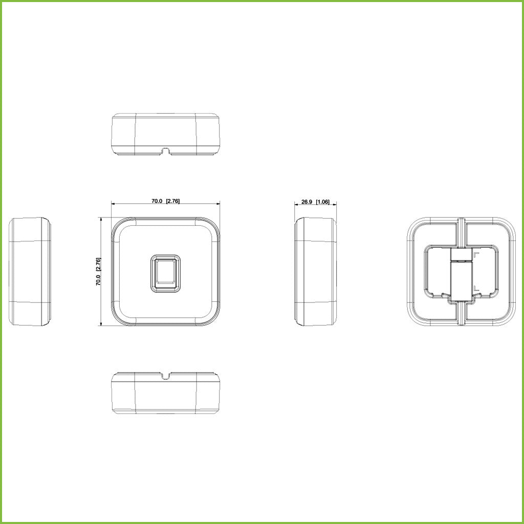 Módulo USB para registo de impressões digitais e cartões Mifare