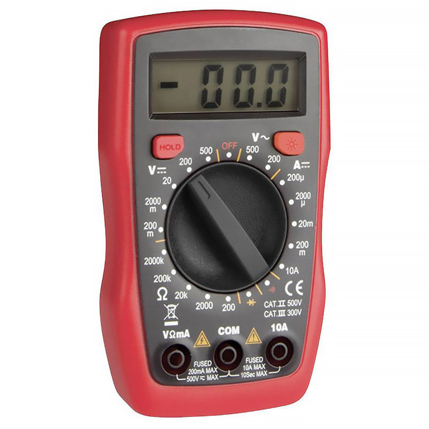 Digital Multimeter II 500 V/cat III 300 V-10 A