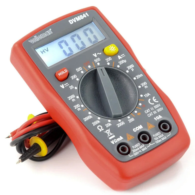 Digital Multimeter II 500 V/cat III 300 V-10 A