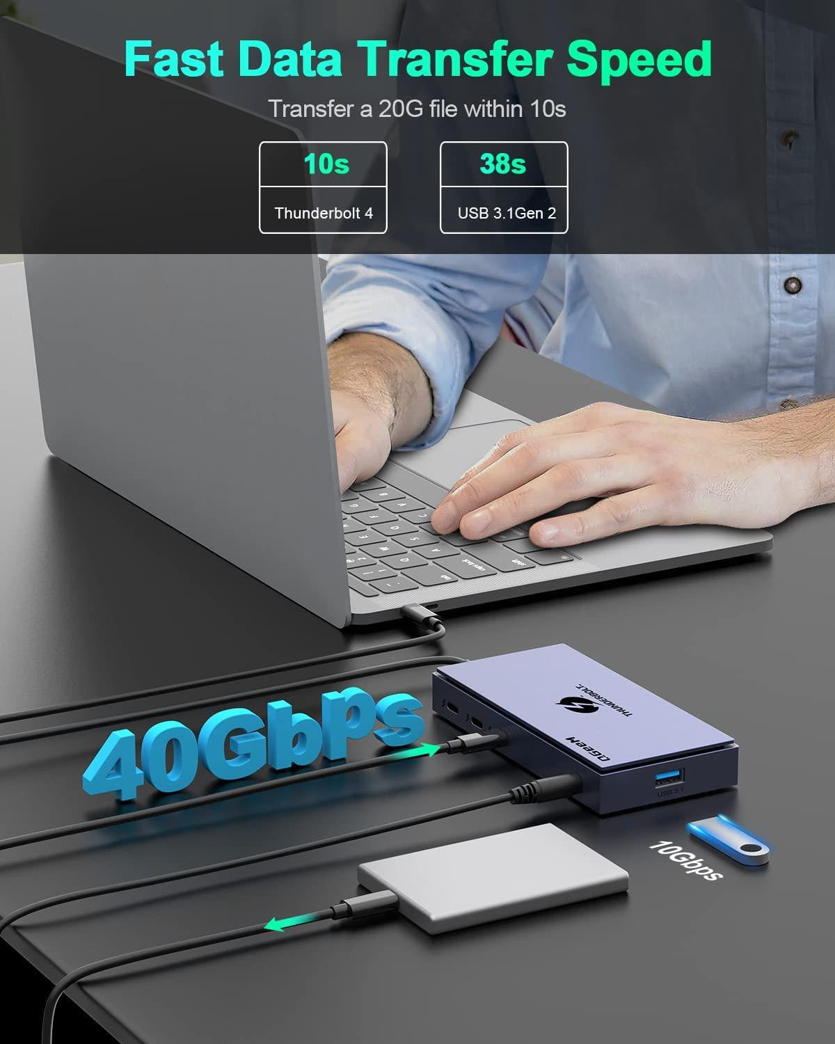 Mini Docking Station (6 in 1, Thunderbolt 4)