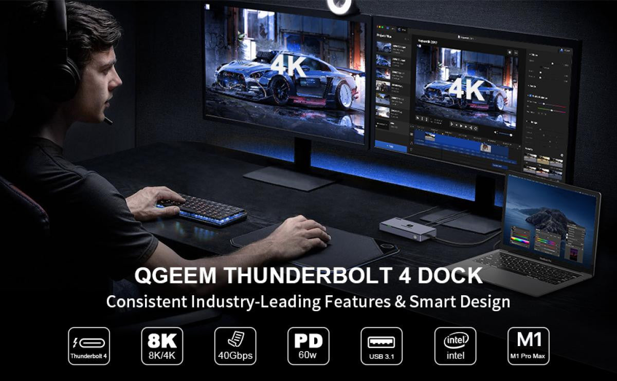 Mini Docking Station (6 in 1, Thunderbolt 4)