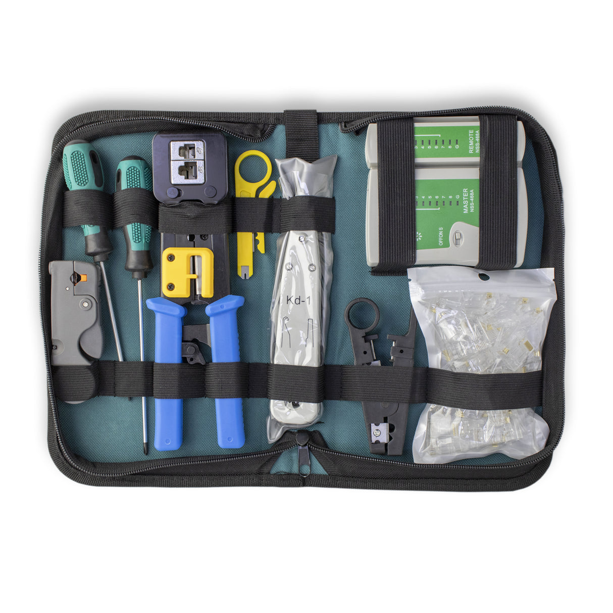 Kit de ferramentas de rede 10 em 1