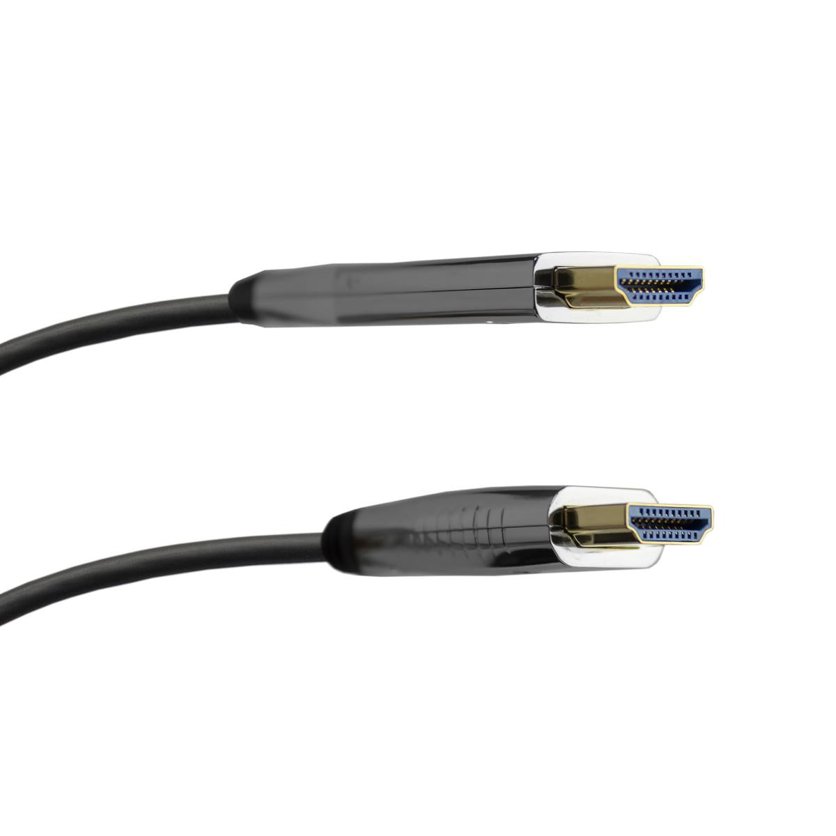 HDMI 2.0 4k cable with fiber conductor and a detachable connector - Various sizes