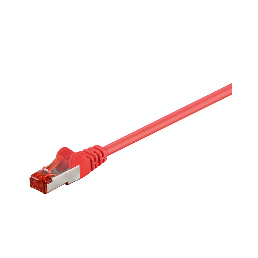 Cable Ethernet FTP Cat6 Rojo 10.00m. Cables