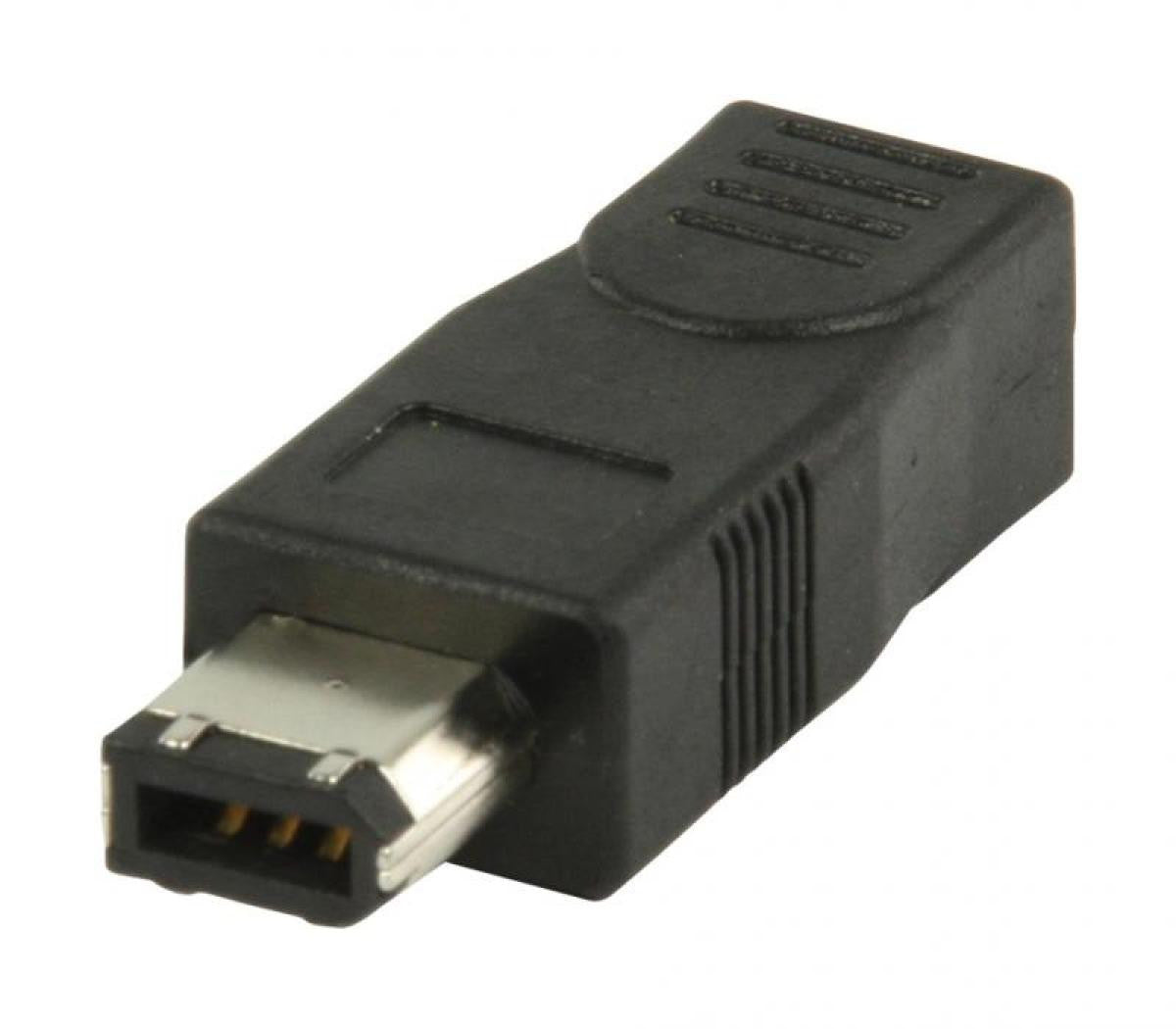 FireWire adapter from 4-pin female to 6-pin male