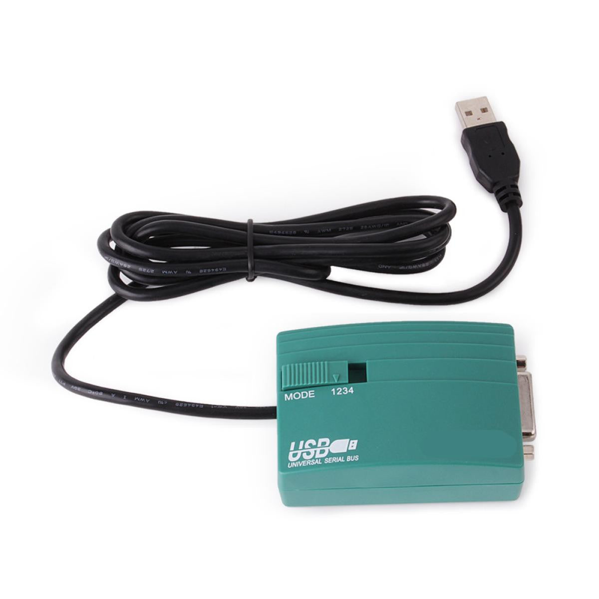 Adaptador USB para joystick analógico de 15 pinos com conector MIDI.