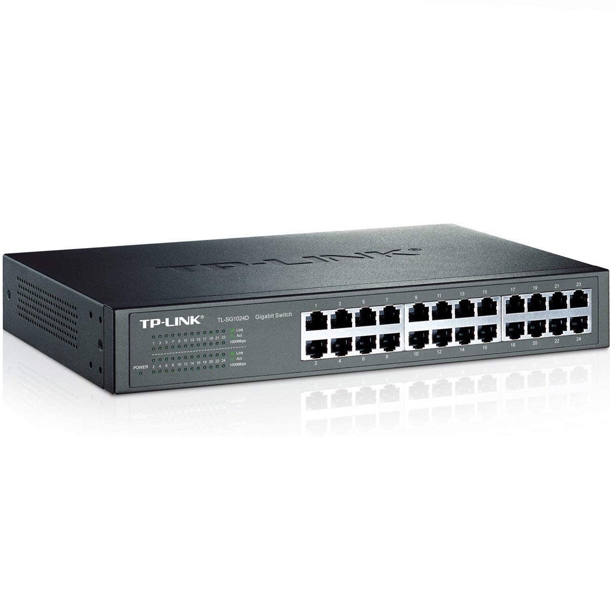24-Port Gigabit Desktop/Rackmount Switch Networking, Rack & Accessories